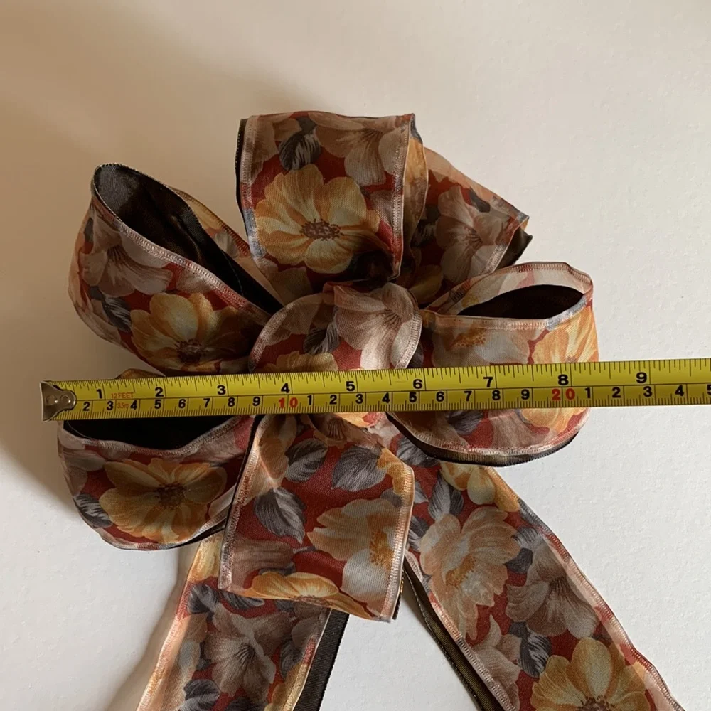 Hand crafted bow for wreaths, gifts, etc
